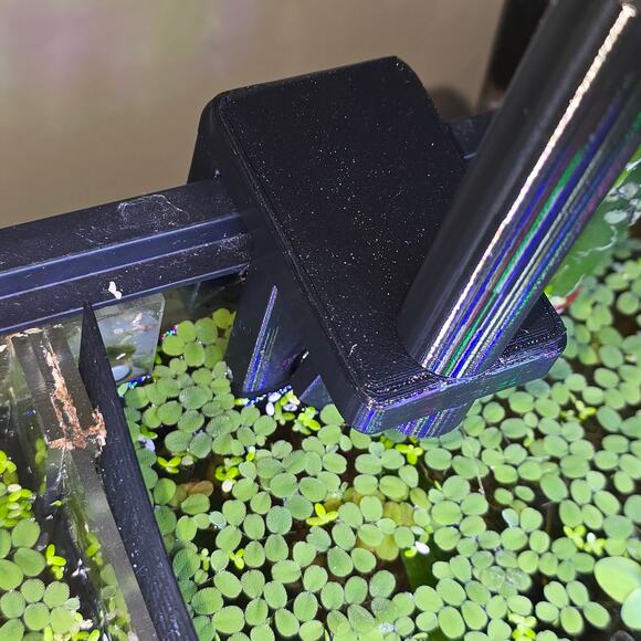 Aquaponic Aquarium Wicking Planter Pot Black Gold Self Watering Fish Tank Decor - Picture 5 of 16